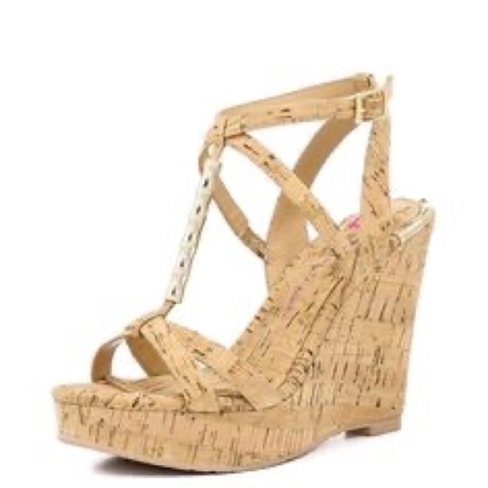 Elaine Turner  Cork wedge “Kristin” size 10 New